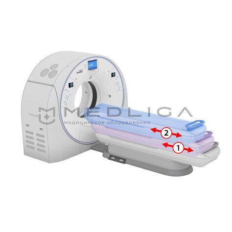 Canon Aquilion Precision, Мощность генератора, кВт: 72, Максимально допустимый вес пациента, кг: 220, 3