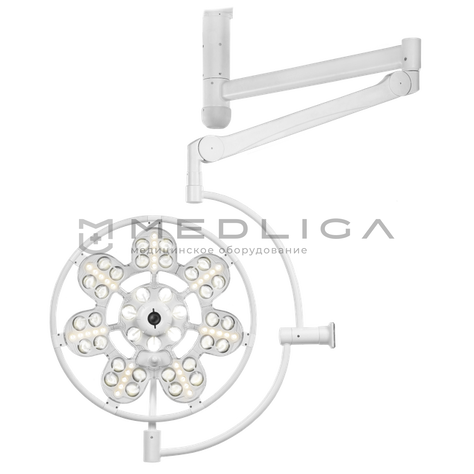 ЭМАЛЕД 500/X LT, Конструкция светильника: Однокупольный с аварийным питанием